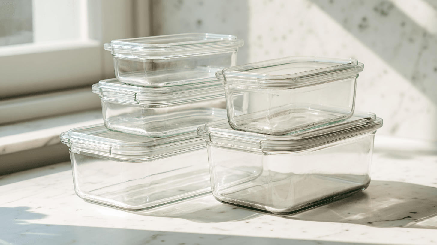 Glass Tupperware